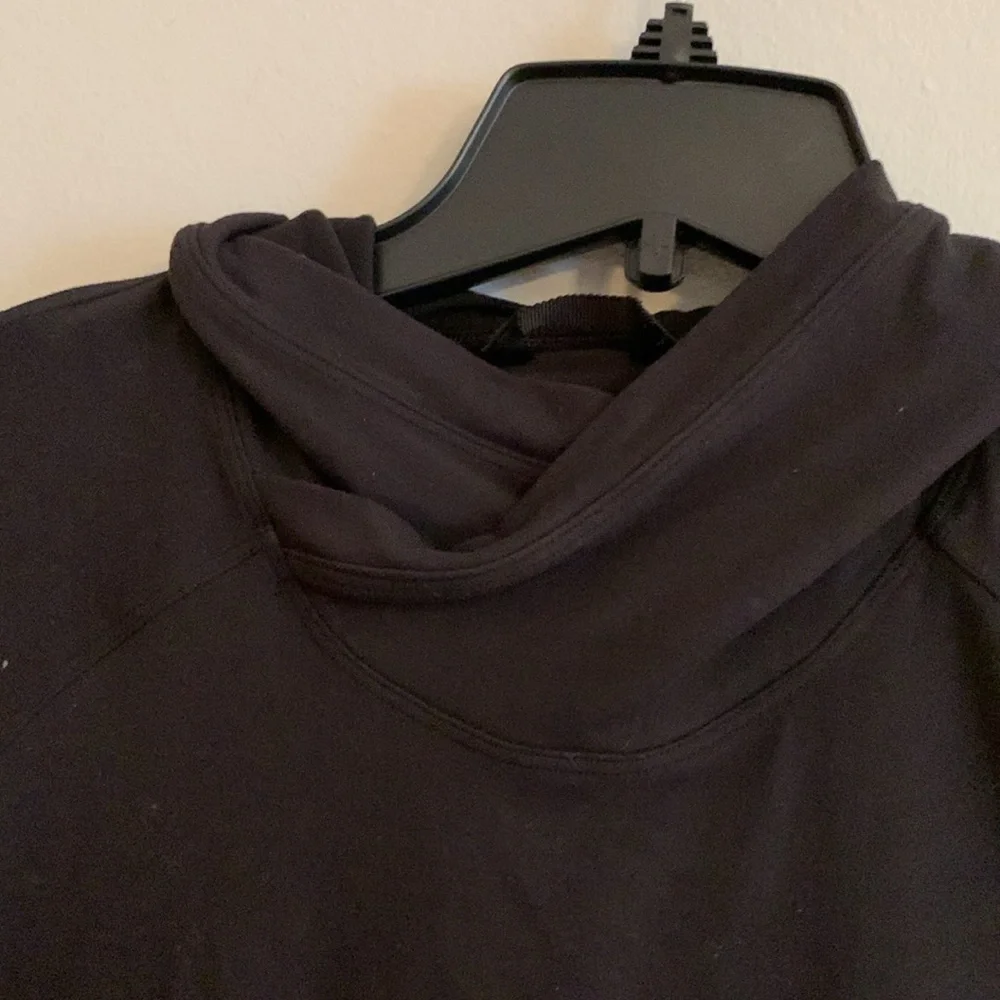 lululemon athletica Black Cowl Neck Sweater - Preloved